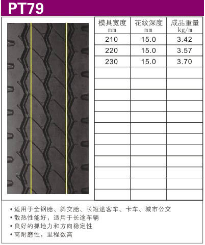 鹏途胎面胶PT79 ([list:p_xh])