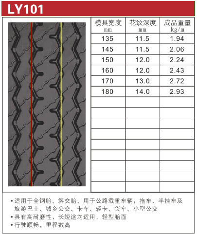 路鹰胎面胶LY101 ([content:p_xh])